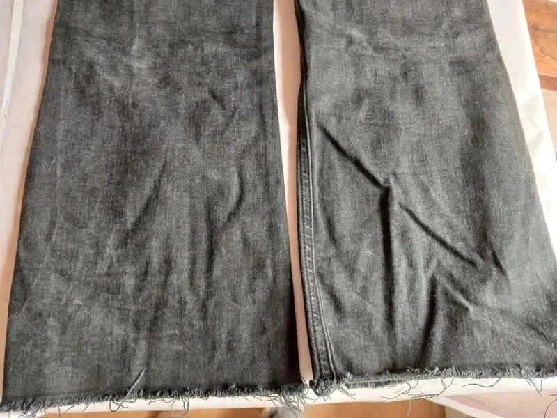 Jean mango flare cropped negro 40 – photo 7